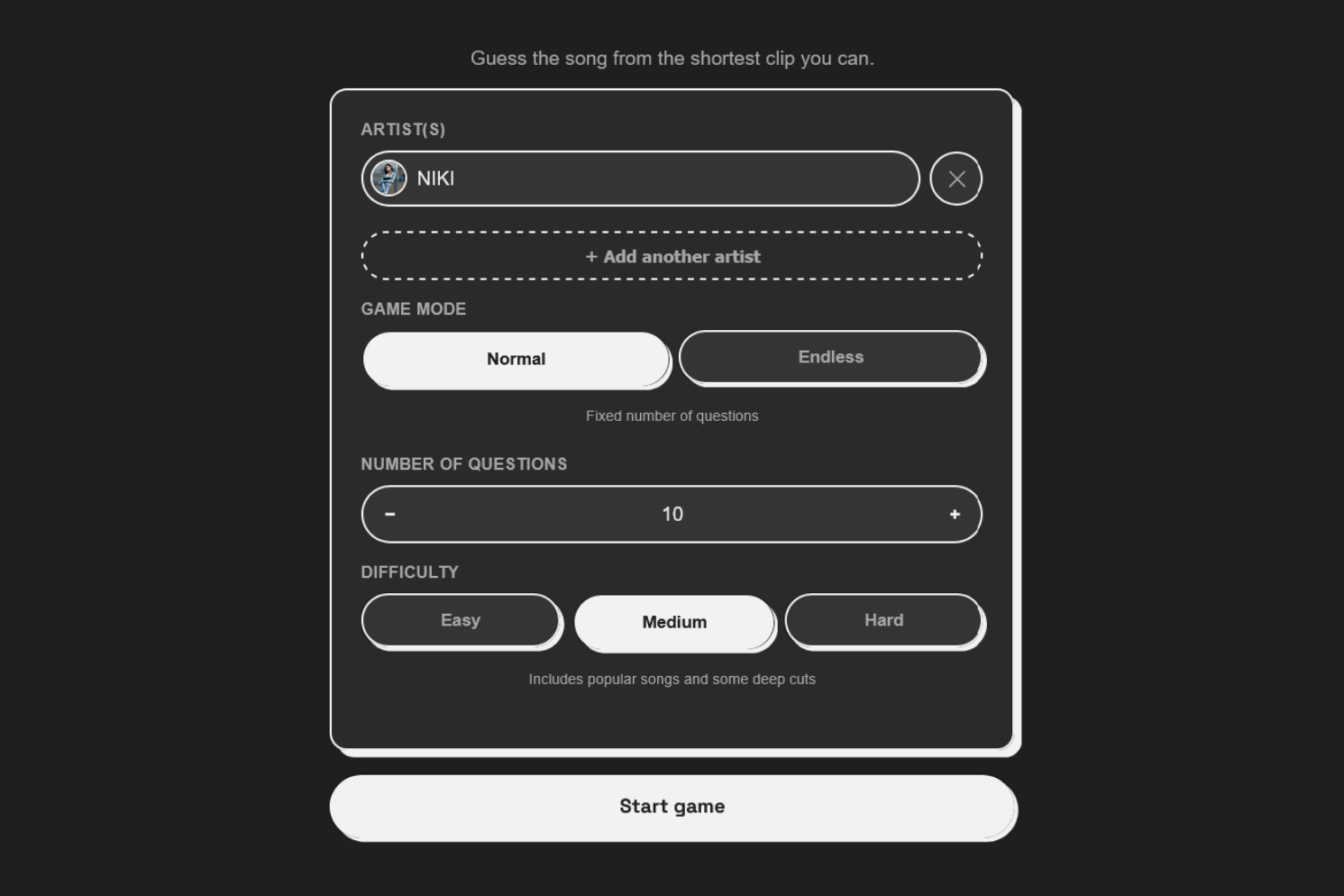 Normal mode dark